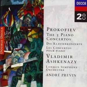 輸入盤 VLADIMIR ASHKENAZY ／ ANDRE PREVIN / PROKOFIEV ： PIANO CONCERTOS [2CD]