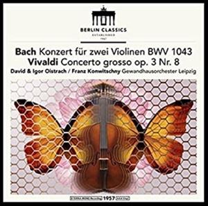輸入盤 DAVID OISTRACH ＆ IGOR OISTRACH / J.S.BACH ： CONCERTO 2 VIOLINS [LP]