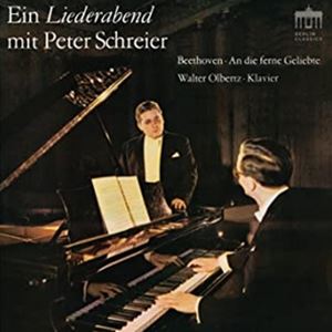 輸入盤 PETER SCHREIER ／ WALTER OLBERTZ / BEETHOVEN ： EIN LIEDERABEND [CD]