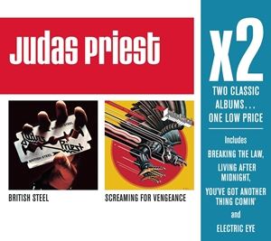 輸入盤 JUDAS PRIEST / X2 ： BRITISH STEEL ／ SCREAMING FOR VENGEANCE [CD]