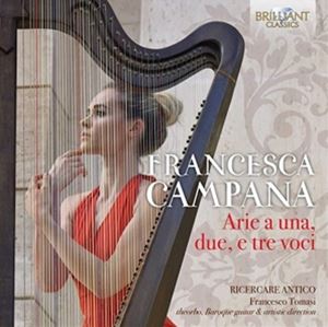 輸入盤 FRANCESCO TOMASI / CAMPANA ： ARIE A UNA ／ DUE E TRE VOCI [CD]