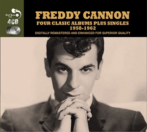 輸入盤 FREDDY CANNON / FOUR CLASSIC ALBUMS PLUS SINGLES 1958-1962 [4CD]