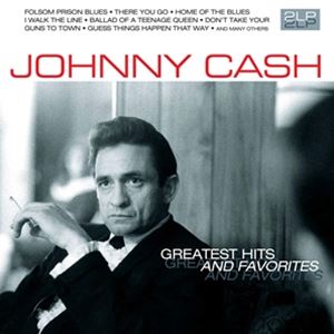 輸入盤 JOHNNY CASH / GREATEST HITS AND FAVORITES [2LP]