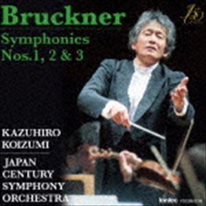 小泉和裕 日本センチュリー交響楽団 / ブルックナー：交響曲 第1・2・3番 [CD]