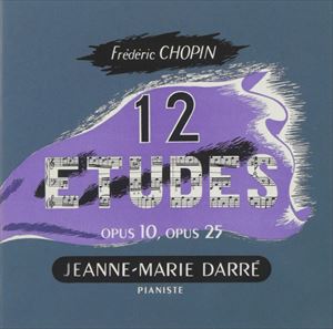 ジャンヌ＝マリー・ダルレ / ショパン：12の練習曲集 作品10＆作品25 [CD]