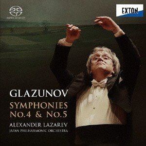 ラザレフ 日本フィル / グラズノフ：交響曲 第4番＆第5番（ハイブリッドCD） [CD]