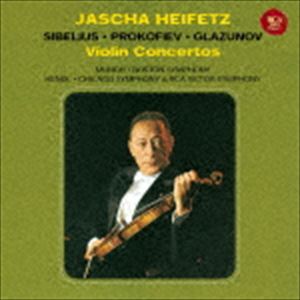 ヤッシャ・ハイフェッツ（vn） / シベリウス、プロコフィエフ＆グラズノフ：ヴァイオリン協奏曲（Blu-specCD2） [CD]