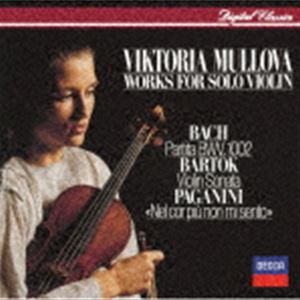 ヴィクトリア・ムローヴァ（vn） / J.S.バッハ、バルトーク、パガニーニ：無伴奏ヴァイオリンのための作品（初回生産限定盤／UHQCD） [CD