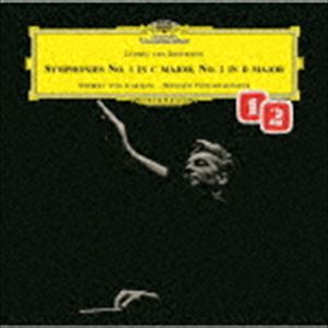 ヘルベルト・フォン・カラヤン（cond） / ベートーヴェン：交響曲第1番・第2番（生産限定盤／MQA-CD／UHQCD） [CD]