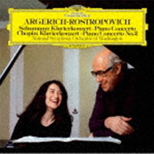 アルゲリッチ ロストロポーヴィチ（p／cond） / シューマン：ピアノ協奏曲 ショパン：ピアノ協奏曲第2番（生産限定盤／UHQCD） [CD]