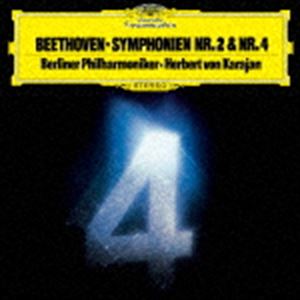 ヘルベルト・フォン・カラヤン（cond） / ベートーヴェン：交響曲第2番・第4番（初回限定盤／UHQCD） ※アンコールプレス [CD]