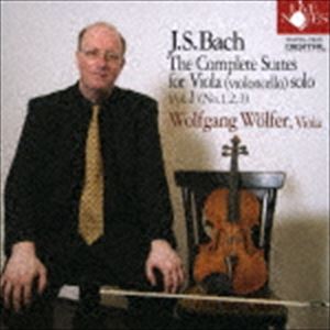 ヴォルフガング・ヴェルファー（va） / J.S.バッハ：無伴奏ヴィオラ（チェロ）組曲 Vol.1 第1番〜第3番 [CD]